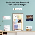 thumbnail image 3 of ApoloSign 15.6 inch Digital Calendar, Dual-Mode Smart Wall Planner & Interactive Display Electronic Touchscreen Chore Chart for Family Schedules, Sync Calendars, No Subscription (Teak), 3 of 17