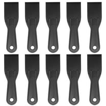 10pcs Putty Scraper 2" Width 6mm Thin Width 6mm Thin Flexible Plastic Putty Knife for Taping Painting
