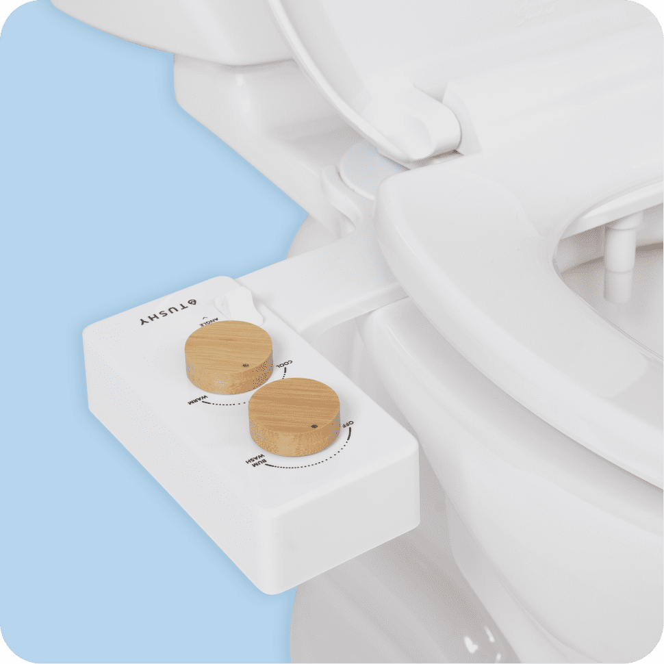 Tushy 3.0 Warm Water Spa Bidet Attachment Adjustable Temperature, Non