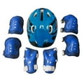 thumbnail image 2 of SDOTXA Vnanda 7Pcs Kids Helmet Pad Set  Skateboard Knee Pads  Kids Protective Gear Set Adjustable for Girl Boy Kids Helmet Elbow Pads Wrist Guards for Sport Cycling Bike, 2 of 7