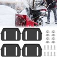 thumbnail image 1 of 2/4Pcs Snow Blower Skid Plate Shoes Compatible with MTD Durable Snow Thrower Slide Plate Shoes Premium Skid Shoes  Heavy Duty Slide Shoes Set Reusable for Snow Blower, 1 of 8