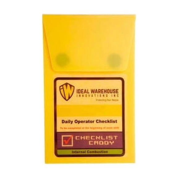 Ideal Warehouse Propane Counterbalance Forklift Checklist Caddy 70-1070