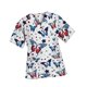 thumbnail image 5 of Camiseta exfoliante con cuello en V para mujer, ropa de trabajo, uniforme de trabajo de enfermera transpirable, camiseta exfoliante de enfermería para, 5 of 10