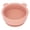 Brownish Red, variant on Silicone Baby Bowl Cartoon Bear, Strong Non Slip Suction First Stage Toddler Dishes for Kids, Safe Self Feeding Design 5 in / 12.7 cm, Brownish Red