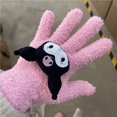 thumbnail image 1 of Guantes de punto de Hello Kitty para niñas, manoplas cálidas de dibujos animados de Anime, Sanrio, Cinnamoroll, Kuromi Melody, regalos de Navidad para estudiantes, Invierno, 1 of 4