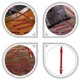 thumbnail image 3 of WEUVEB 15 Pcs Fléchettes Professionnelles Rouges Légères en Alliage d'Aluminium pour Fournitures de Jeu, 3 of 6