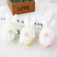 thumbnail image 4 of NSESSHome Easter Hanging Bunny Gnome Decorations Handmade Gnomes Faceless Plush Doll for Spring Easter Party Tree Door Yard Window Home Decor Easter Ornaments, 4 of 7
