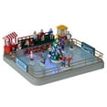 thumbnail image 2 of Lemax Outdoor Skating Rink Modern Village Christmas Multicolor Polyresin Decoration, 2 of 2