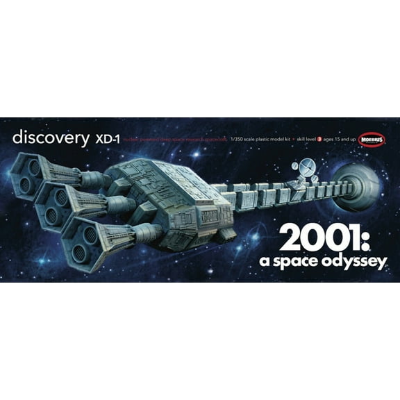 Moebius Models 20018 2001: 1/350 Discovery Plastic Model Kit