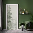 thumbnail image 4 of Idea4wall 2pcs Forest Silhouette Tranquil Shades of Green and Gray Wall Murals, Removable Self-Adhesive Stick Wallpaper Large Wall Stickers for Home Decorative, 48"x108", 4 of 5