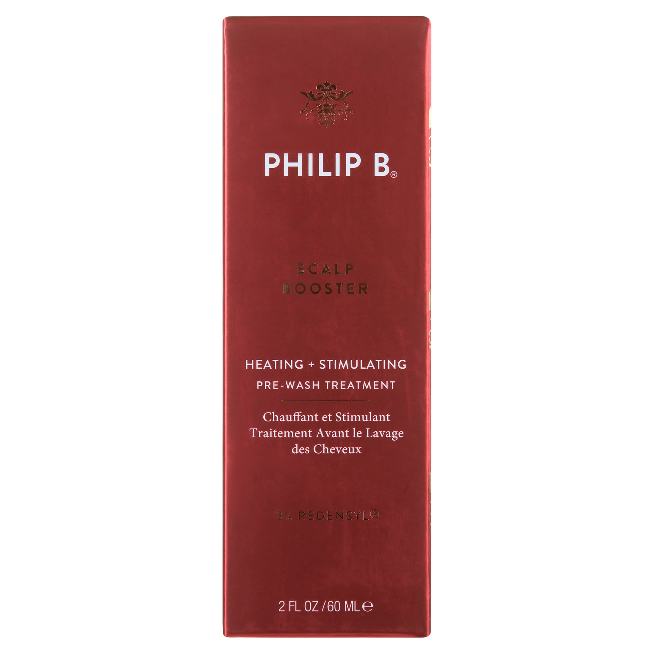 Philip B Scalp Booster Redensyl Heating and Stimulating Pre Wash Treatment, 2 fl oz