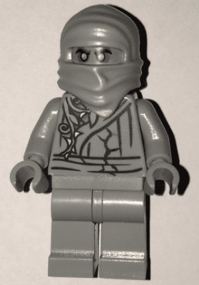 LEGO NINJAGO Ghost Student Ninja Minifigure From Set 70590 New 