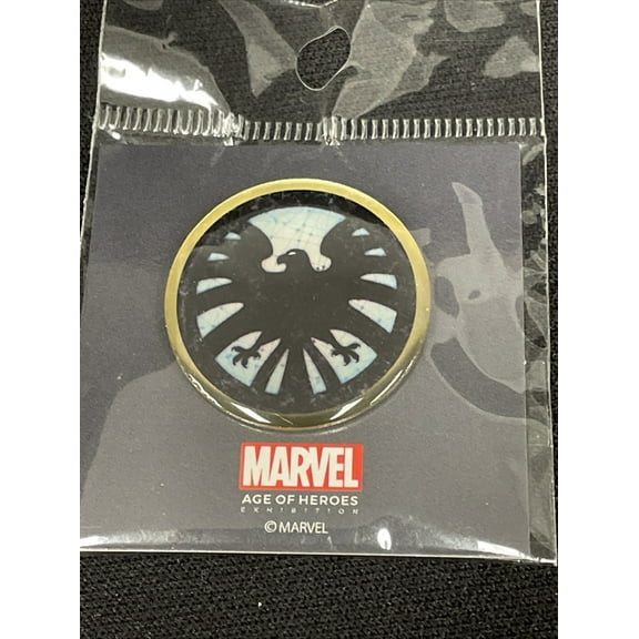 Marvel Comics Agents Of Shield Logo Pin Lapel Hat Collectible