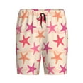 thumbnail image 3 of Picia Starfish Pajama Shorts for Men, Men's Pajama Bottoms, Sleepwear,Short Pajama Pants-X-Large, 3 of 9
