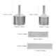 thumbnail image 2 of OULII 1Jgo Para Limpieza De Tubería De Con Reemplazable Para Uso Diario, 2 of 6