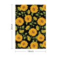 thumbnail image 3 of 4 Pcs Funny Kitchen Towels,Sunflower Microfiber Dish Towels,Kitchen Tea Towels,Kitchen Towel Set (18" X 26"), 3 of 3