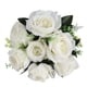 thumbnail image 4 of Ramo De Boda Artificial, Rosa De Simulación De Flores De Seda, Flores De Novia Con Cinta De Seda Para Interiores Y Exteriores, 4 of 7