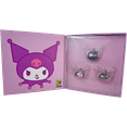 thumbnail image 2 of 2025 SDCC Exclusive Sanrio Hello Kitty “Kuromi” Tsunameez 3‑Pack Set, 2 of 3