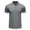 Grey, variant on Performance Shirt Athletic Wicking Fabric Flexible Fit Casual Short Sleeve Top For Gym Workout And Daily Leisure Wear With Stylish Vertical T Shirts for Men Black L