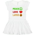 thumbnail image 3 of Inktastic Hanukkah Funny Latke Girls Toddler Dress, 3 of 5