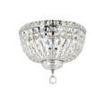 thumbnail image 7 of Home Decor Tranquil 4 Light Chrome Flush Mount Clear Royal Cut Crystal, 7 of 7