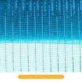 thumbnail image 4 of Uxcell PP Burlap Mesh 10" x 10 Yards Tinsel Foil Stripe Ribbon, Turquoise 1 Roll, 4 of 6