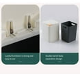 thumbnail image 2 of Contenedor de basura Toystoory desmontable y fácil de usar Verde 13 galones, 2 of 6