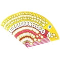 thumbnail image 1 of KAKOWELY 100pcs Popcorn Paper Bags with Tapered Tips for Popcorn Collection Multi Color,8.07"X6.3"X6.3", 1 of 5