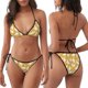 thumbnail image 3 of Fotbe Funny Chicken Traje de Baño para Mujer de Dos Piezas – Bikini Sexy de Tirantes Tipo Halter con Diseño Triangular, 3 of 6