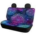 thumbnail image 5 of Chririnla Galaxy Mandala Rear Bench Seat Covers for SUV, 2 Piece Non-Slip Water Resistant Back Seat Covers Durable Dirt Proof Full Wrap Seat Protectors for Car and Truck, 5 of 7