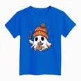thumbnail image 5 of YIWULA Cute Ghost Blowing Bubble Halloween Bougie Costume Girls Kid T-Shirt(8-9 Years,Blue), 5 of 5