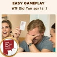 English Version Card Game Board Game Wtf Did You Say Party Game for