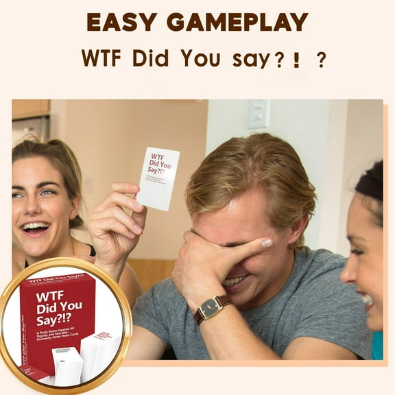 Mozhitti English Version Card Game Board Game Wtf Did You Say Party Game For Adults