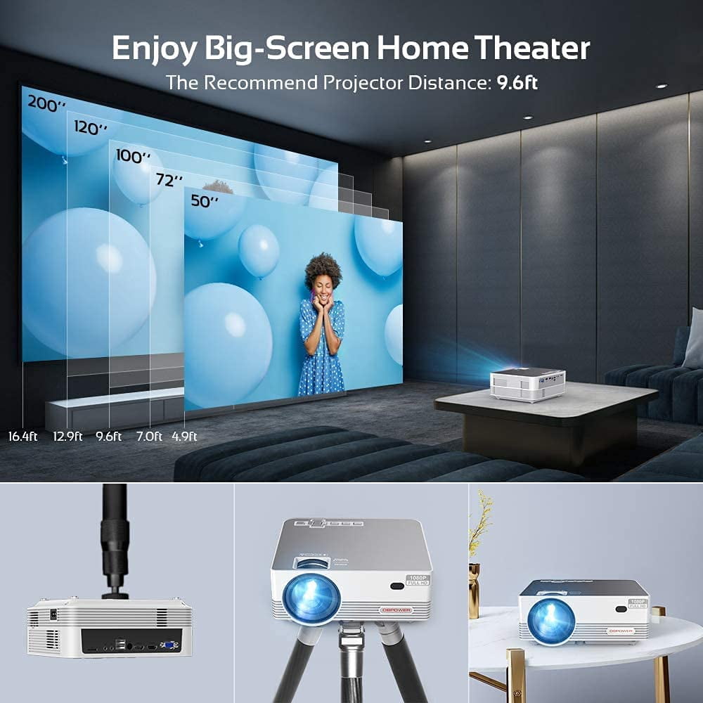 Native 1080P LCD WiFi Bluetooth 