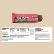 Barebells Protein Bars - Protein Snacks with High Protein - Chocolate Protein Bars - Perfect on The Go Protein Snack & Breakfast Bars (12 Count (Pack of 2), Plant Based - Fudge Brownie)