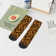 thumbnail image 7 of Pofeuu Colorful Pineapple Print 30cm Socks, Adult Running Hiking Socks for Youth and Adult, 7 of 7