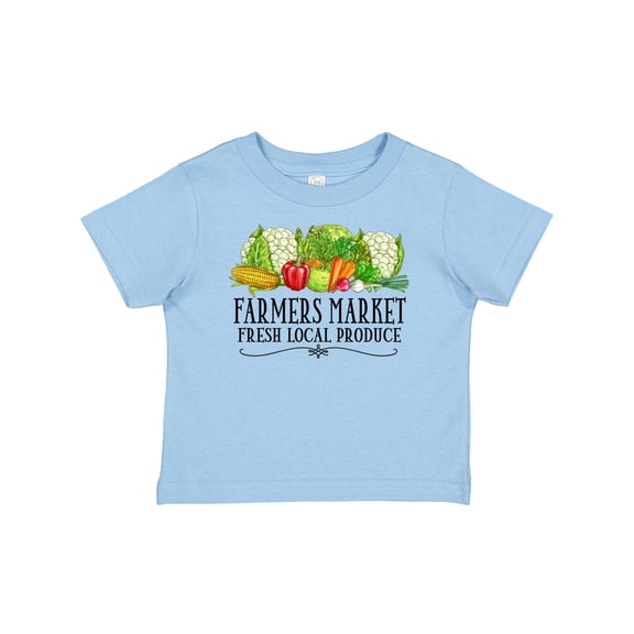 Inktastic Farmers Market Fresh Local Produce Boys or Girls Baby T-Shirt