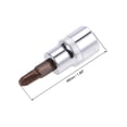 thumbnail image 2 of Socket de broca Phillips métrica estándar #3 de 3/8" de Uxcell, acero S2 y Cr-V, 2 of 5