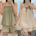 thumbnail image 4 of Compre uno y llévese uno, ropa de dormir para mujer, estilo princesa de verano, vestido con tirantes pequeños, conjunto de dos piezas, ropa de casa, 4 of 4