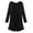 Black, variant on Women's Cardigan Ladies Solid V Neck Cardigan Long Sleeve Coat Pockets Outerwear,Black Women's Cardigan M