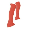 thumbnail image 3 of yotijay Ice Skating Leg Warmers Accessories with Rhinestone for Dance Workout Sports Coral Red, 3 of 7
