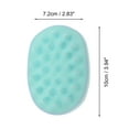 thumbnail image 5 of Unique Bargains 1 Pc Hand Card Hair Shampoo Brush for Head Massage 3.94"x2.83"x2.83" Lake Blue, 5 of 6