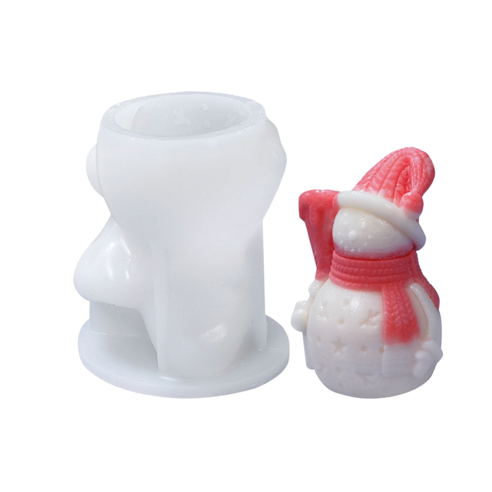 Kafei Christmas Silicone Candle Mould Christmas Tree Santa Soap Molds