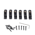 thumbnail image 2 of Sillín de Puente Dividido para Guitarra Eléctrica Placa de Cuerda de Bola de Rodillo Accesorios de Pieza Trasera de Metal para Control de Resonancia ANGGREK Otros, 2 of 8