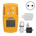 thumbnail image 1 of Detector de gas portátil antiexplosión, alarma, monitor de gas múltiple para gas explosivo, enchufe AC100-240VEU, 1 of 10