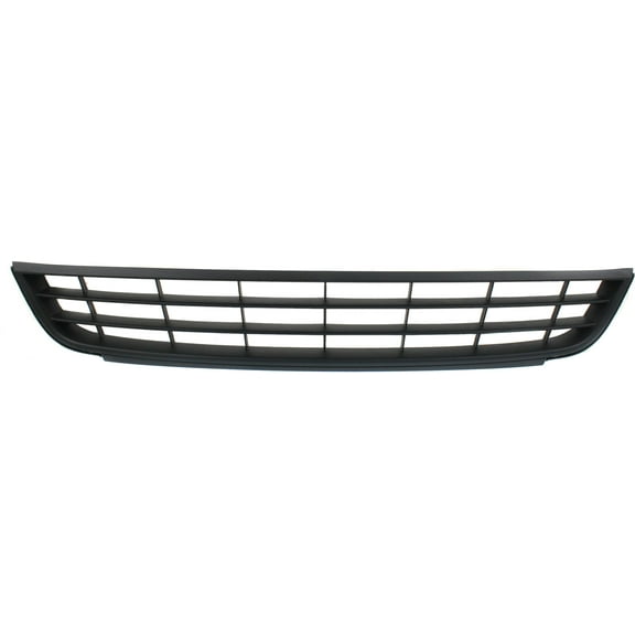Bumper Grille Compatible With 2011-2014 Volkswagen Jetta Front Textured Black