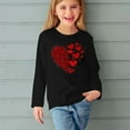 thumbnail image 3 of Jinhomg Summer Lightweight Tshirt for Toddler Cute Heart Printed Tops Comfy Long Sleeve Round Neck Tshirts Winter Saving Multicolor 9 Years, 3 of 6