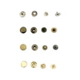 thumbnail image 4 of maskred Clothes Jacket Brass Button Replacement Leather Belt Pants Handbag Vintage Style Buttons DIY Crafting Accessories Gold, 4 of 6