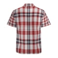 thumbnail image 3 of High Quality Hawaiian Shirts for Men Short Sleeve Aloha Beach Shirt Floral Summer Casual Button Down Shirts Blouses 6LF7W2, 3 of 7