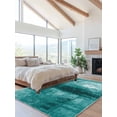 thumbnail image 2 of Teal Abstract Area Rug for Bedroom 5x7 Ft Vintage Graffiti Mottled Texture Super Soft fuzzy Throw Rug Non-Slip Fluffy Plush Indoor Floor Carpet for Living Room Nursery Home Decor, 2 of 8
